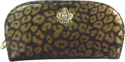 

Gliding Wheels Party Brown Clutch