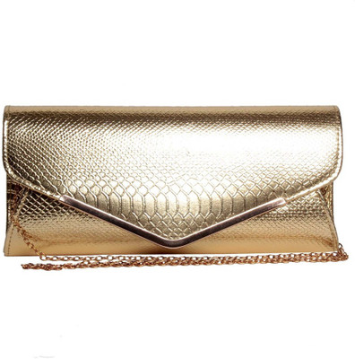 

Reedra Party Gold Clutch