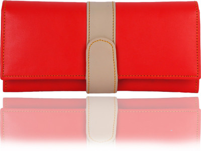 

Yark Casual Red Clutch