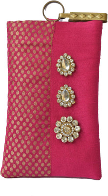 

Mahadev Exports Party Pink Clutch