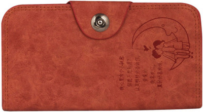 

Gihaan Casual Orange Clutch