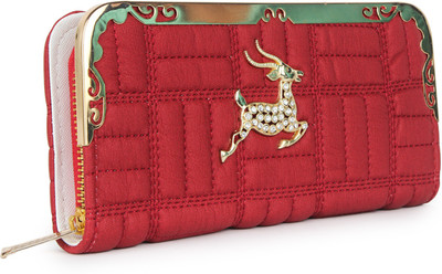 

Star Style Casual Red Clutch