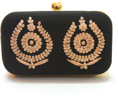 

Hepburnette Party Black Clutch