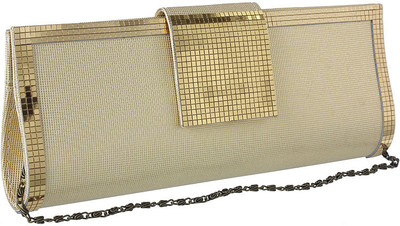 

Metro Party Gold Clutch