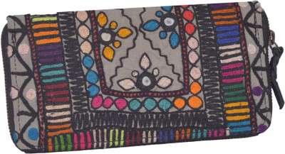 

Jaipur Textiles Hub Party Black Clutch