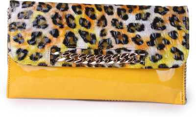 

Kleio Casual Yellow Clutch