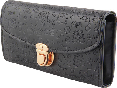 

Urban Gypsys Casual Black Clutch