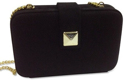 

Crunchy Fashion Casual, Party Black Clutch