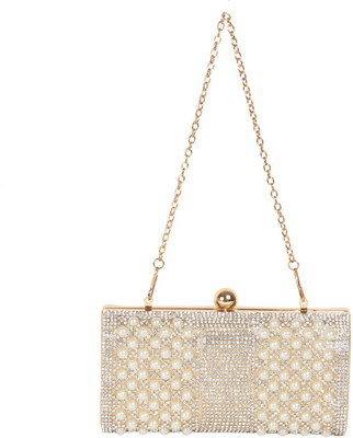 Reedra Party Gold Clutch