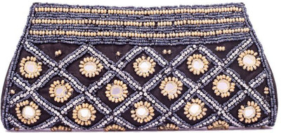 

Kleio Casual, Formal, Party Black Clutch