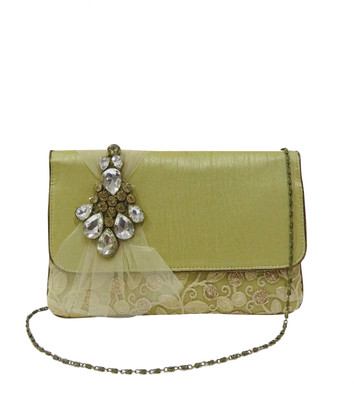 

Deepsum Party Gold Clutch