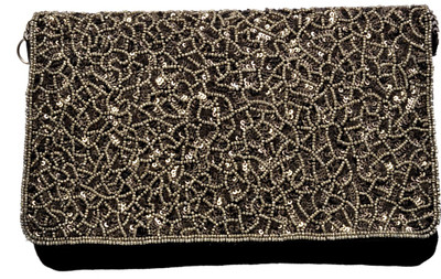 

Duchess Casual Black Clutch