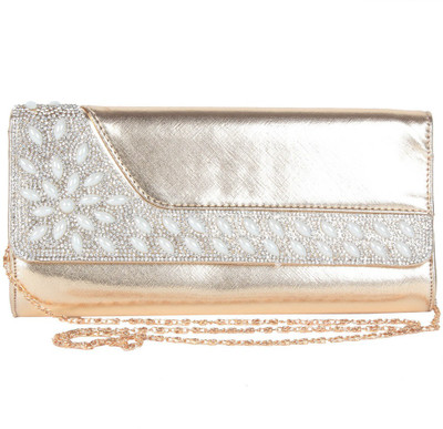 

Reedra Party Gold Clutch