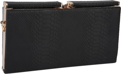 

Fur Jaden Casual Black Clutch
