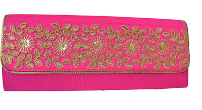 

Mahadev Exports Casual Pink Clutch