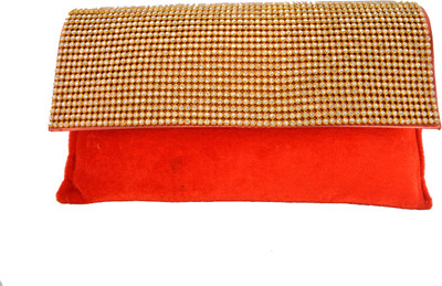 

Mahadev Exports Party Red Clutch
