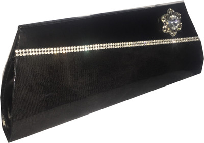 

Apnav Casual Black Clutch