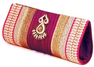 

Abqa Casual, Party Multicolor Clutch