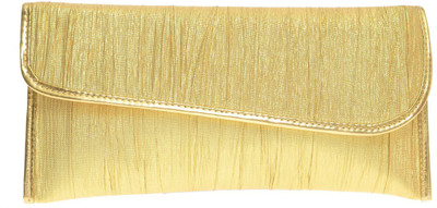 

Bagaholics Party Gold Clutch