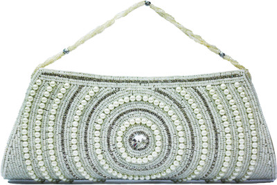 

VS Creation Casual White Clutch