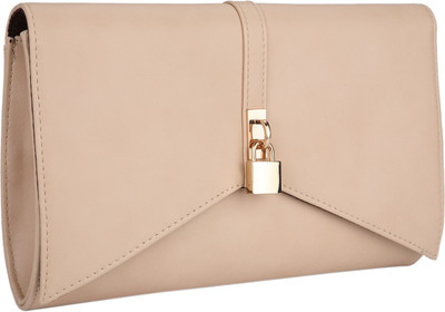 

Fur Jaden Casual Beige Clutch