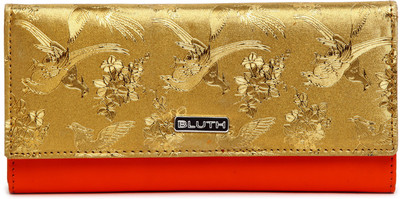 

Bluth Casual Gold, Orange Clutch