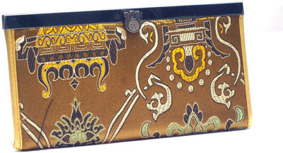 

Apex Party Brown Clutch