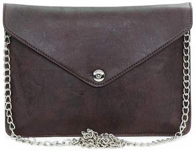 

Vermello Casual Brown Clutch