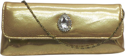 

Bhamini Casual Gold Clutch