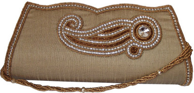 

Moksh Party Gold Clutch