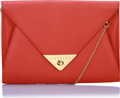 Caprese Casual Red Clutch