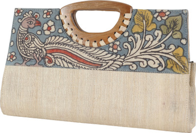 

Fabindia Casual Yellow, Green Clutch, Green;yellow