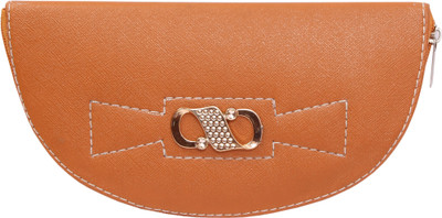 

Jars Collections Casual Orange Clutch