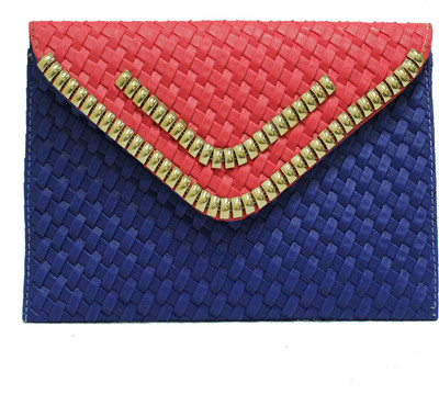 

Franclo Casual Red, Blue Clutch, Blue;red