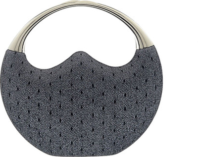 

The Ethnic Wears Party Grey Clutch