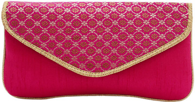

Bagaholics Casual Pink Clutch