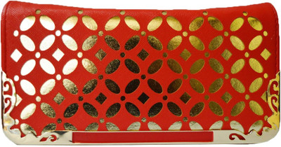 

GLAMBING Casual Red Clutch