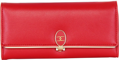 

Esbeda Casual Red Clutch