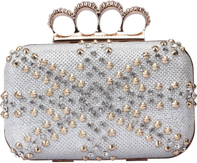 

AF Party Silver Clutch