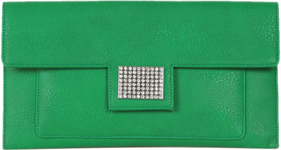 

Miss Sunshine Casual Green Clutch