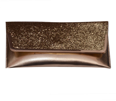 

The Trendy Casual Gold Clutch