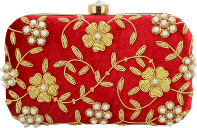 

Tooba Handicraft Party Multicolor Clutch