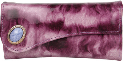 

Evelyn Purple, White Clutch