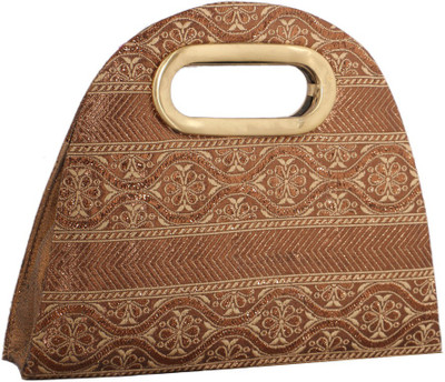 

Sukkhi Party Brown Clutch