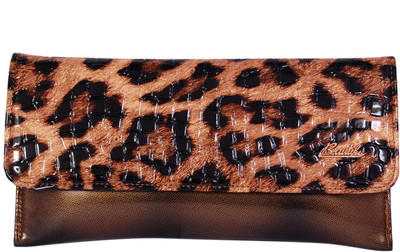 Womaniya Casual Brown Clutch