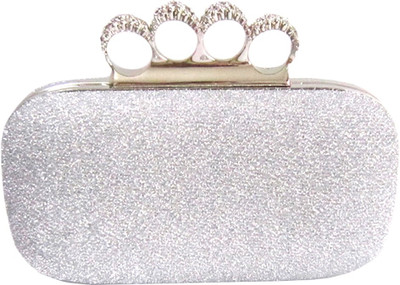 

Chicastic Party Silver Clutch