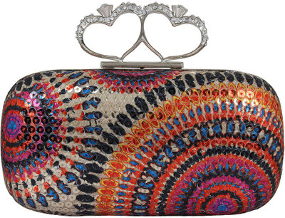 

PamperVille Party Multicolor Clutch