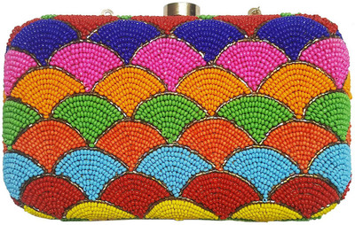

Mehrunnisa Party Multicolor Clutch