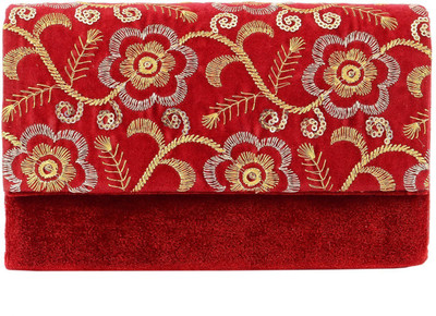 

Bagaholics Party Red Clutch