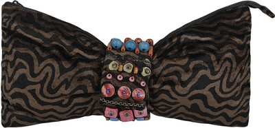 

Miruna Designs Casual Brown, Black Clutch, Black;brown